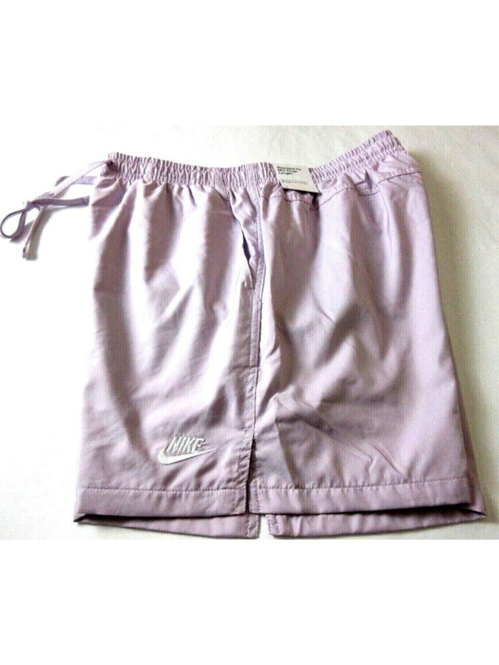 Men's Nike Sportswear Woven Flow Mesh Lined Shorts Iced Lilac Purple White 2XL